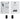 (10) JBL SLP14/T-BK Sleek Low-Profile On Wall Mount 4" 70v Commercial Speakers