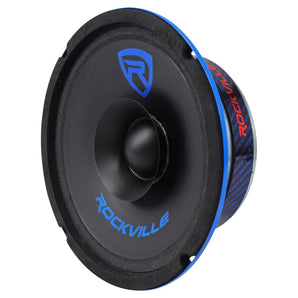 Rockville RM64SP CEA Compliant 6.5” 120W Mid-Range Midrange Speaker 4 Ohm