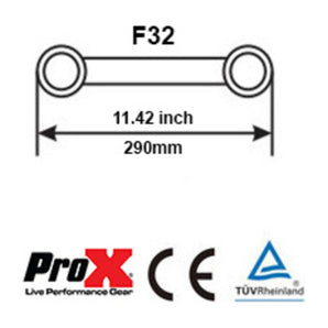 ProX XT-F32-820 8.20 Ft. (2.5 Meter) I-Beam For F32 Tube Truss Segment 2mm Wall