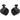 (2) Rockville RWB70B 6.5" 360° Swivel Tower Roll Bar Speakers for Jeep Wrangler