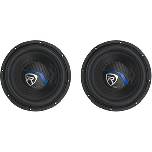 (2) Rockville K5 W10K5S2 10" 1200 Watt 2 Ohm Car Audio Subwoofers CEA Rated Subs