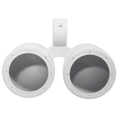 (3) RKL65MBW Dual 6.5" Marine Wakeboard LED Speakers+2 Color Grilles
