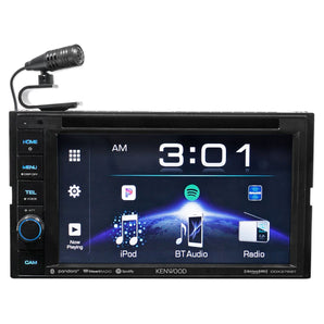 Kenwood DDX376BT 6.2" In-Dash Car DVD Monitor Bluetooth Receiver w/ USB/AUX