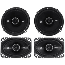 DSC460 4x6" & DSC650 6.5" Car Speaker Bundle (2 Pairs)