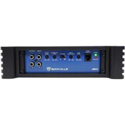 dB12 Mono Amplifier + 4 AWG Amp Wiring Kit Bundle