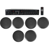 RCS80-1 + CC80T Black 6-Pack