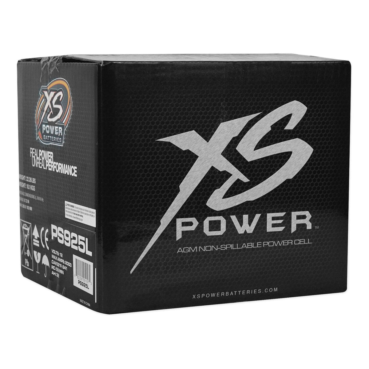 XS Power PS925L 2000A Amp 12V Power Cell AGM Car Audio Battery 1000W / 2000W