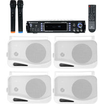 HP4S-8 4-Pack + RPA70WBT Receiver Bundle