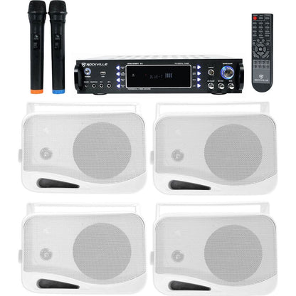 HP4S-8 4-Pack + RPA70WBT Receiver Bundle