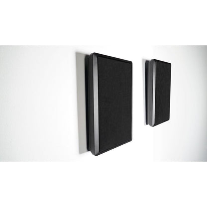 JBL Commercial Amplifier+(6) Slim Black Wall Speakers for Restaurant/Bar/Cafe