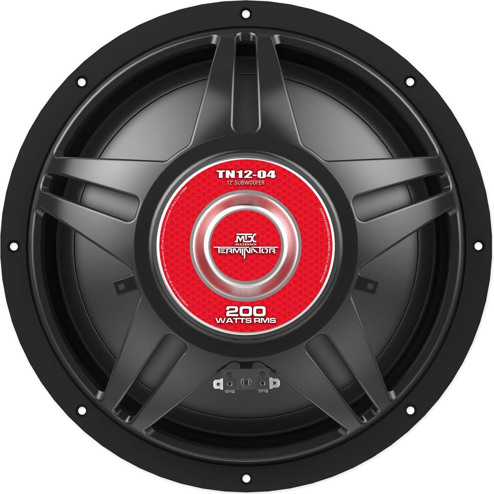 (2) MTX Terminator TN12-04 12" Car Subwoofers