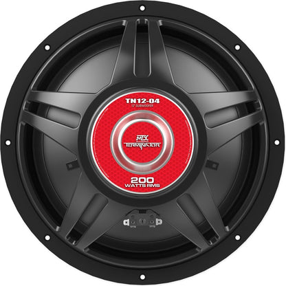 (2) MTX Terminator TN12-04 12" Car Subwoofers