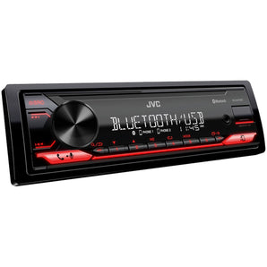 JVC KD-X270BT Digital Media Receiver w/Bluetooth/Amazon Alexa/USB/Remote App