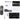 Rockville Commercial Amplifier+2) 5.25" 2Way Black Ceiling Speakers 4 Restaurant