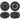 Rockville Front+Rear Speaker Replacement For 2004-2005 INFINITI QX56