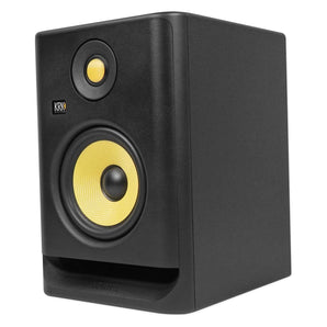 (2) KRK RP5-G4 Rokit Powered 5" Powered Studio Monitors+Stands+Isolation Pads