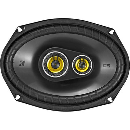 (2) kicker CSC693 6x9" 360° Swivel Black Aluminum Wakeboard Tower Speakers