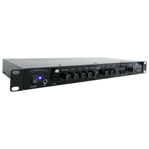 Technical Pro PRE50 2-Channel Rechargeable Pre-Amplifier Pre-Amp w/USB/SD Preamp