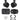 6.5" Swivel Tower Speakers+Front Speaker Upgrade For 2003-2006 JEEP WRANGLER TJ