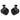 Pair Kenwood KFC-1633MRW 6.5" Marine Boat Speakers+(2) Black Wakebaord Speakers