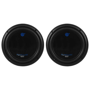 (2) Planet Audio AC10D 10" 3000 Watt Dual 4-OHM Car Subwoofers