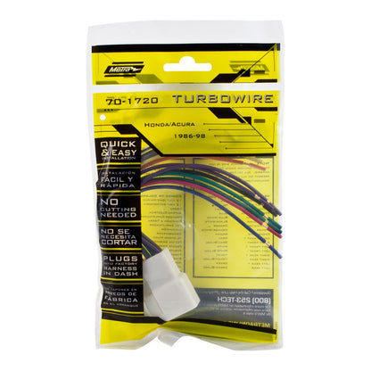 Metra 70-1720 In-Dash Radio Wiring Harness for 1986-1997 Honda/Acura