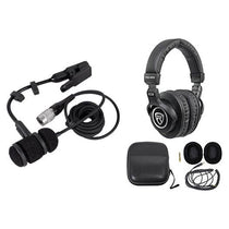 PRO 35cW Cardioid Condenser Instrument Microphone+Headphones