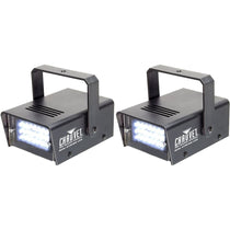 (2) Mini Strobe LED Compact Strobe Lights