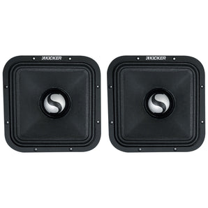 Pair Kicker ST9MR 9" Street Series Square Mid-Range Speakers 8-ohm 49ST9MR8