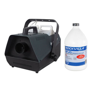 New American DJ Fog Fury 3000 Watt DMX Fog Machine w/ Remote+Gallon of Fog juice