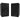 Pair Rockville RockShelf 54B 360w Black 5.25" Home Theater Bookshelf Speakers/4 Ohm