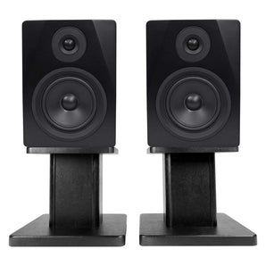 (2) Rockville APM5B 5.25" 250W Powered USB Studio Monitor Speakers+Desk Stands