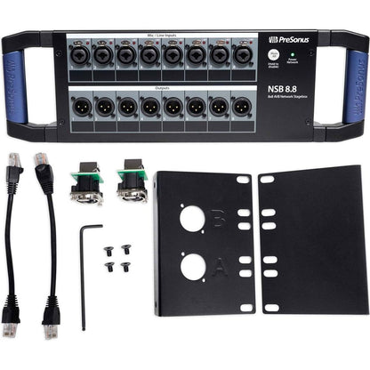 NSB 8.8 AVB Stage Box with Rack Mount Kit