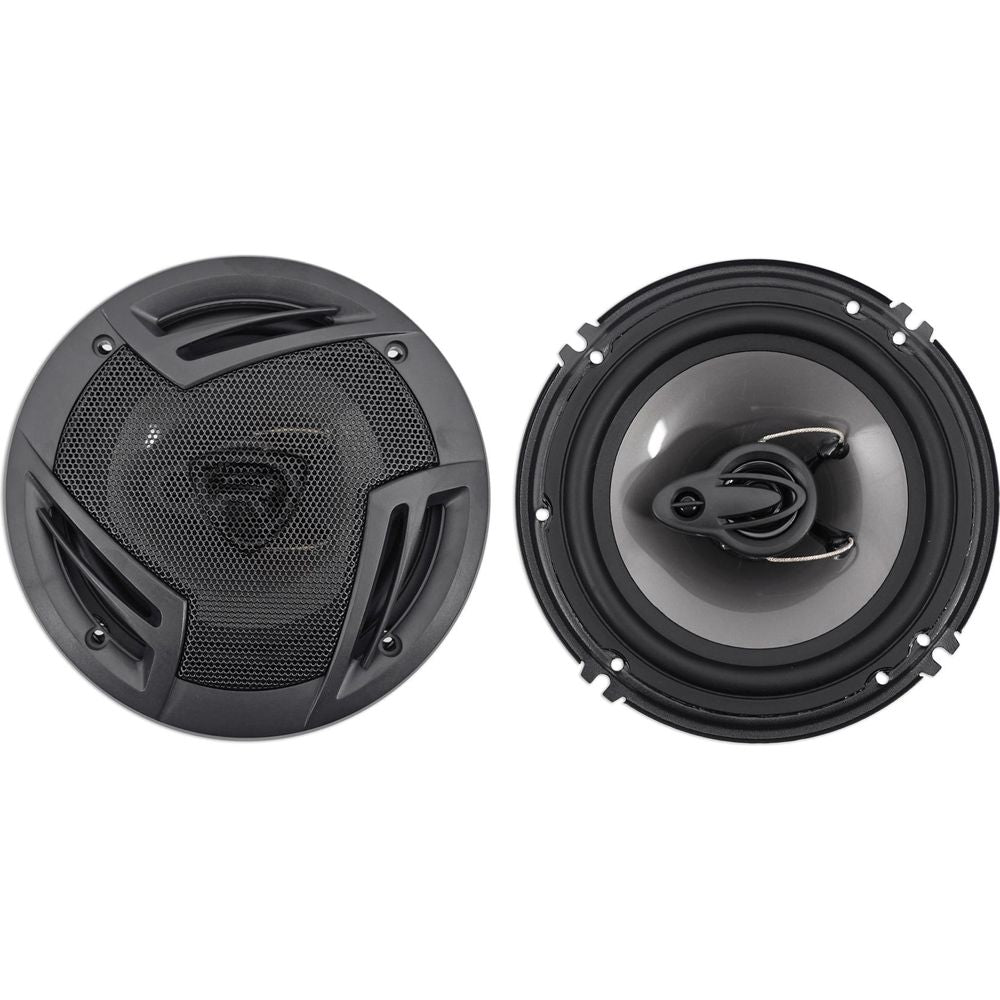 RV6.3A 6.5" Car Speakers 2-Pack + Honda Harness & Adapter Plates Bundle