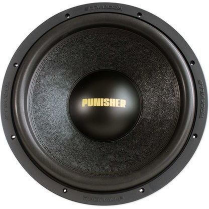 Punisher 15D1 2-Pack + dBcomp4 Mono Amplifier Bundle