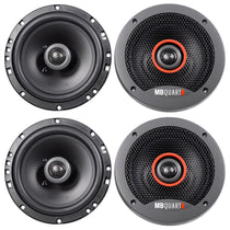(4) FKB116 6.5" 240 Watt 2-Way Car Audio Speakers