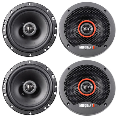 (4) FKB116 6.5" 240 Watt 2-Way Car Audio Speakers