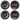 (4) MB QUART FKB116 6.5" 240 Watt 2-Way Car Audio Speakers