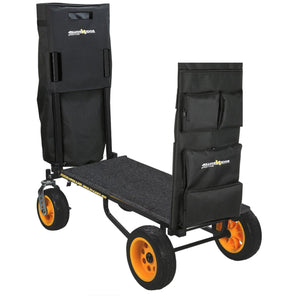 RocknRoller R12RT 500lb Capacity DJ Transport Cart+Accessory+Equipment Bag+Deck