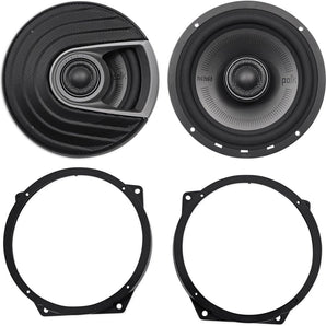 Polk Audio 6.5 Front Factory Speaker Replacement Kit For 2002-2008 Mini Cooper