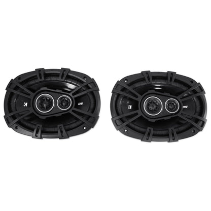 Front+Rear DSC Factory Speaker Replacement For 1999-2004 Jeep Grand Cherokee