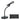 Samson Q8x Dynamic Microphone+Gooseneck Desktop Mic Stand For Studio/Podcast
