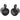 Pair Rockville MAC80B 7.7” Black Aluminum Wakeboard Tower Speaker Pod Enclosures