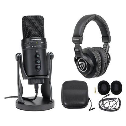 Gaming Streaming Twitch Kit with G-Track Pro Mic and Headphones