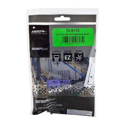 Metra 70-8113 Radio Wire Harness Amp Integration for Lexus ES300 1999-2001
