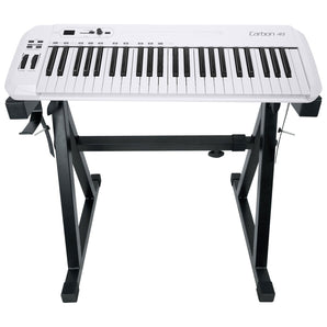 Samson Carbon 49 Key USB MIDI DJ Keyboard Controller+Z-Style Pro Stand+Bag