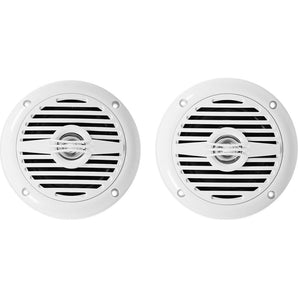 (2) Rockville MS40W 4" 200w Wakeboard Tower Speakers+Bluetooth Boat Receiver
