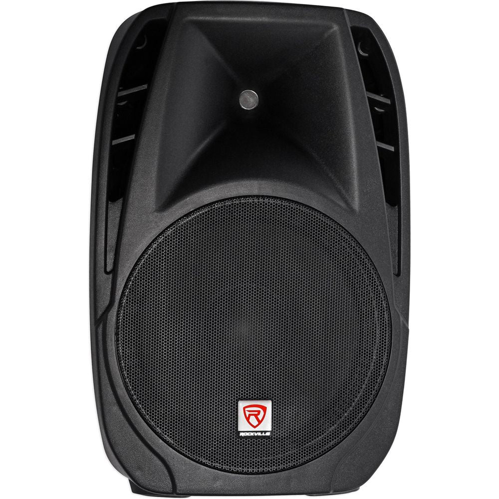 Rockville 15" Church Speakers+Mixer+Stands+Mics+Bluetooth 4 Church Sound Systems