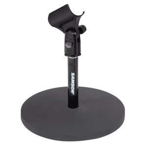 Samson MD5 Desktop Mic Stand with Weighted Base+Clip 4 Recording, Studio, Podcast