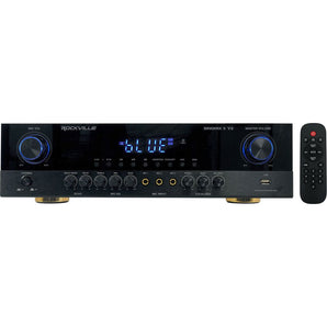 Rockville Bluetooth Karaoke Amplifier Mixer For Audio2000's ASP5213 Speakers